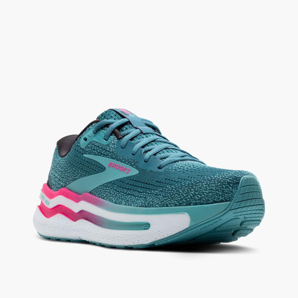 Brooks Ghost Max 2 - Sturmblau/Knockout Pink/Aqua