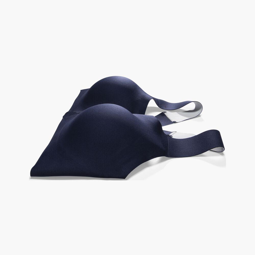 Brooks Dare Zip Run Bra - Marineblau