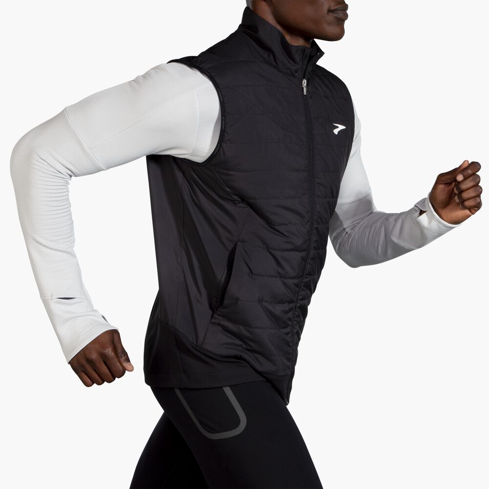 Brooks Shield Hybrid Vest 2.0 - Schwarz