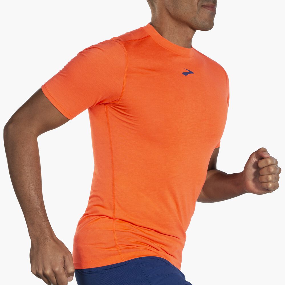 Brooks High Point Short Sleeve - Bright Orange