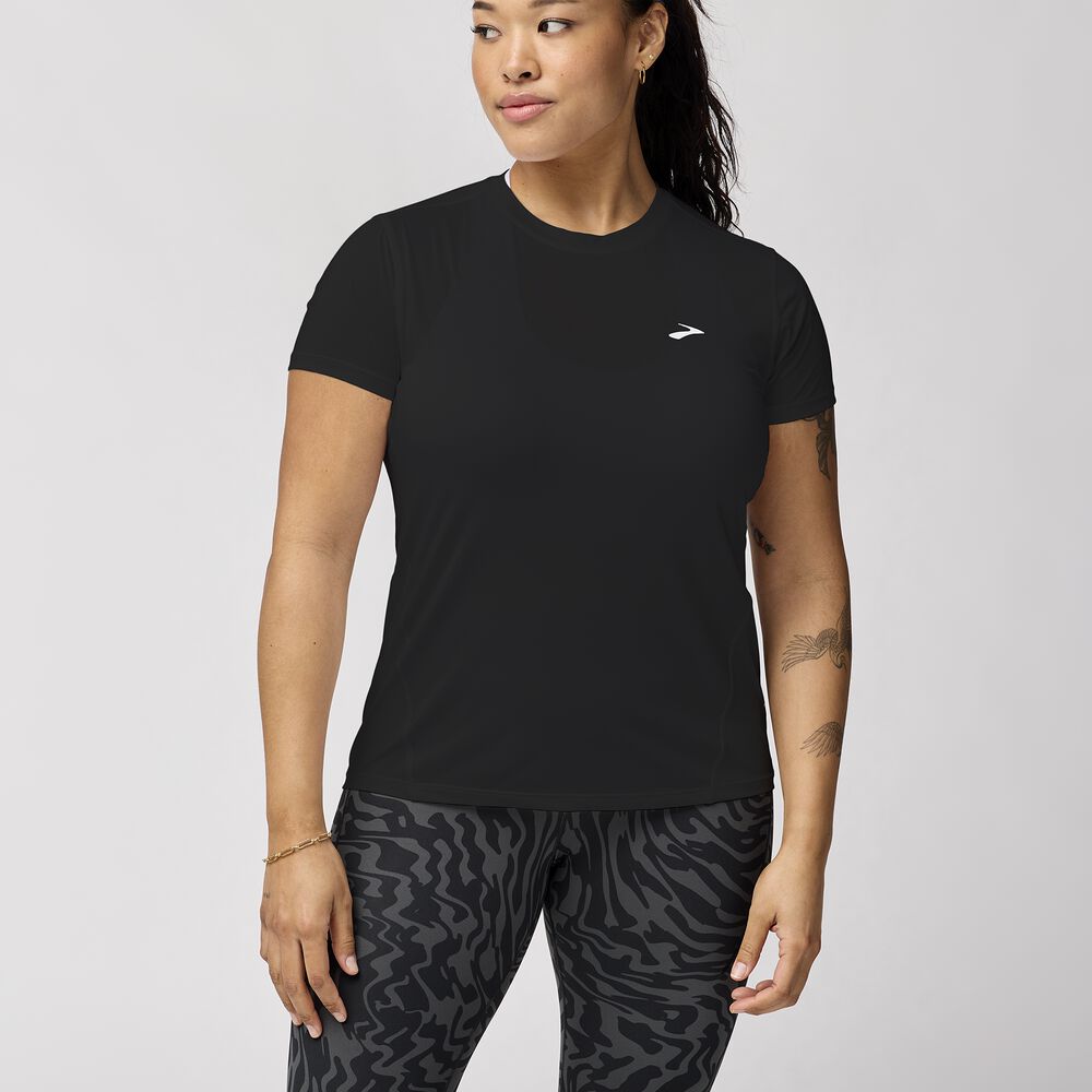 Brooks Sprint Free Short Sleeve 3.0 - Schwarz