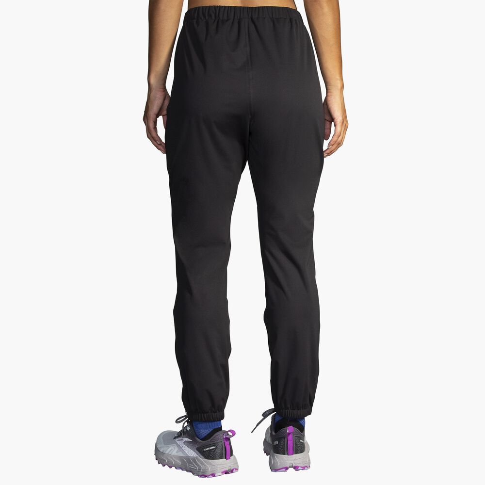 Brooks High Point Waterproof Pant - Schwarz