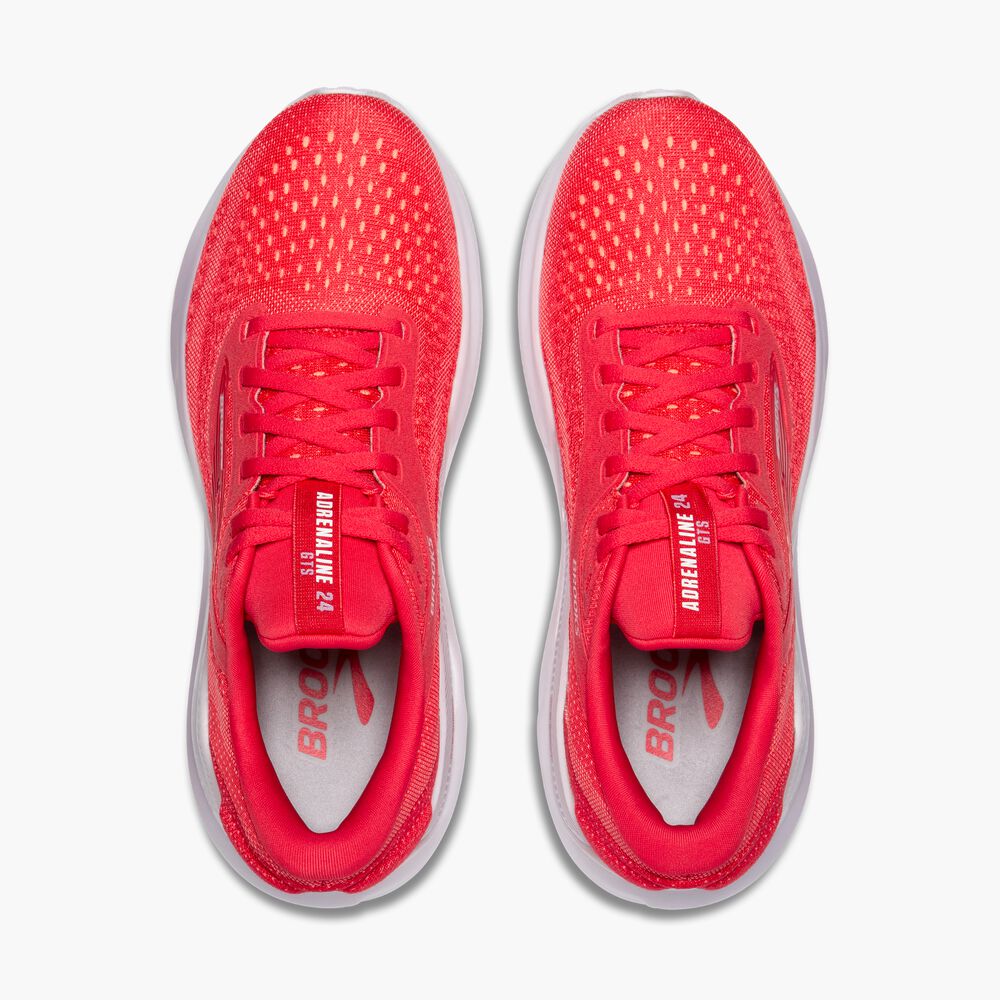 Brooks Adrenaline GTS 24 - Cayenne/Distel/Weiß