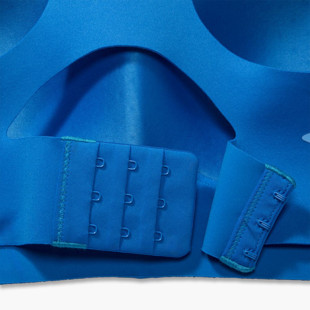 Brooks Racerback 2.0 Sports Bra - Azurblau