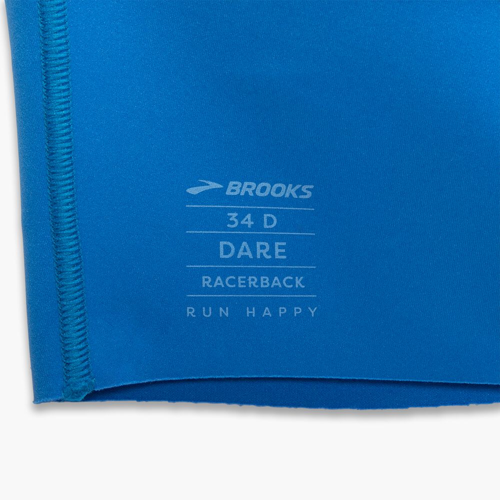 Brooks Racerback 2.0 Sports Bra - Azurblau