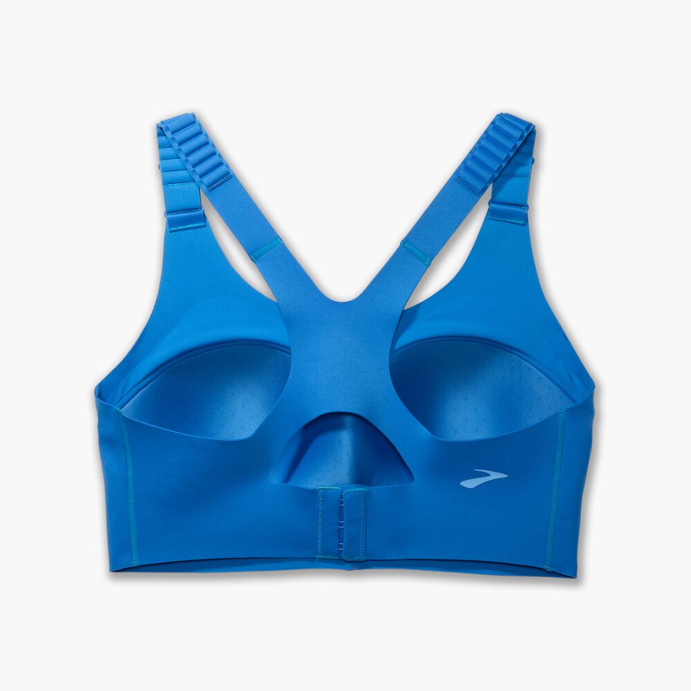 Brooks Racerback 2.0 Sports Bra - Azurblau