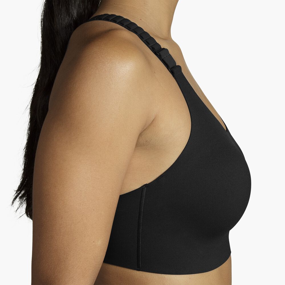 Brooks Racerback 2.0 Sports Bra - Schwarz