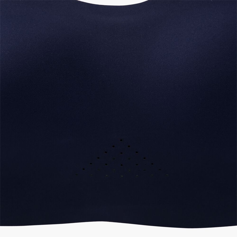 Brooks Scoopback 2.0 Sports Bra - Marineblau/Olivengrün/Eisblau