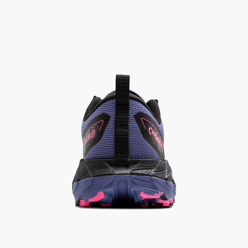 Brooks Cascadia 18 GTX - Graublau/Schwarz/Pink
