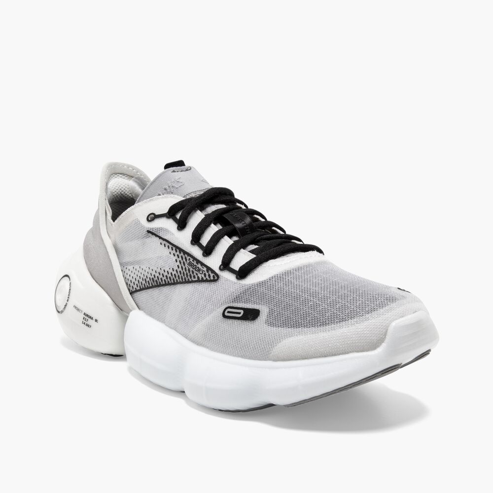 Brooks Aurora-BL - Weiß/Legierung/Schwarz
