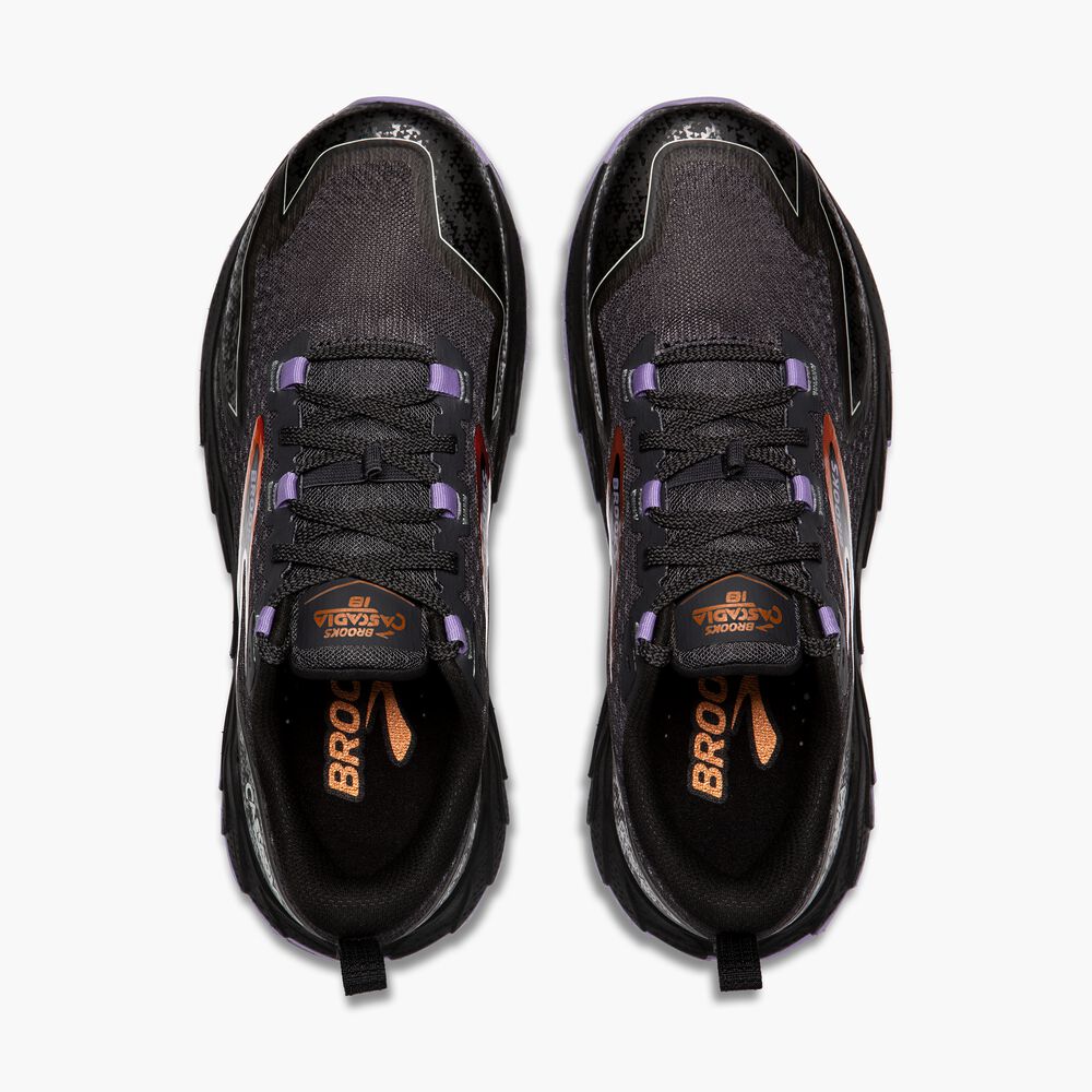 Brooks Cascadia 18 - Ebenholz/Sweet Lavender/Kupfer
