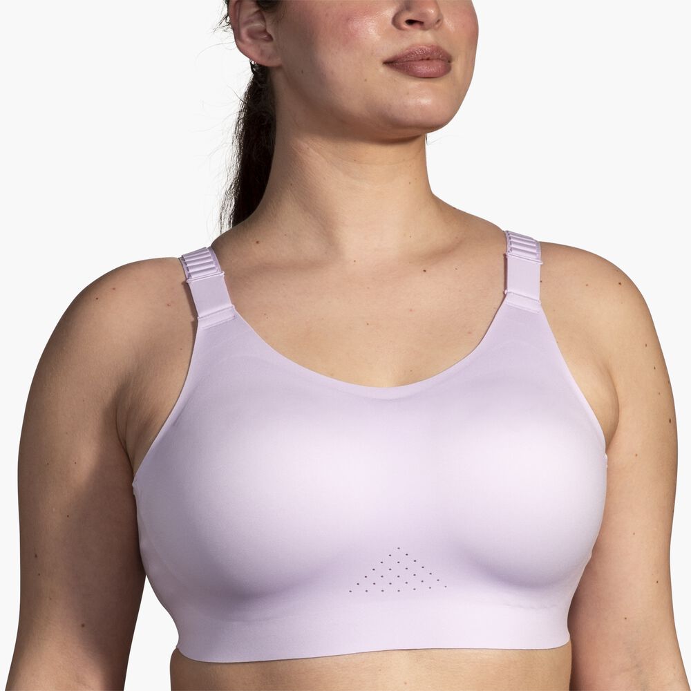 Brooks Scoopback 2.0 Sports Bra - Hellviolett