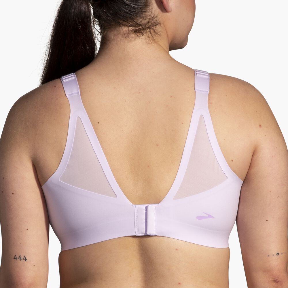Brooks Scoopback 2.0 Sports Bra - Hellviolett