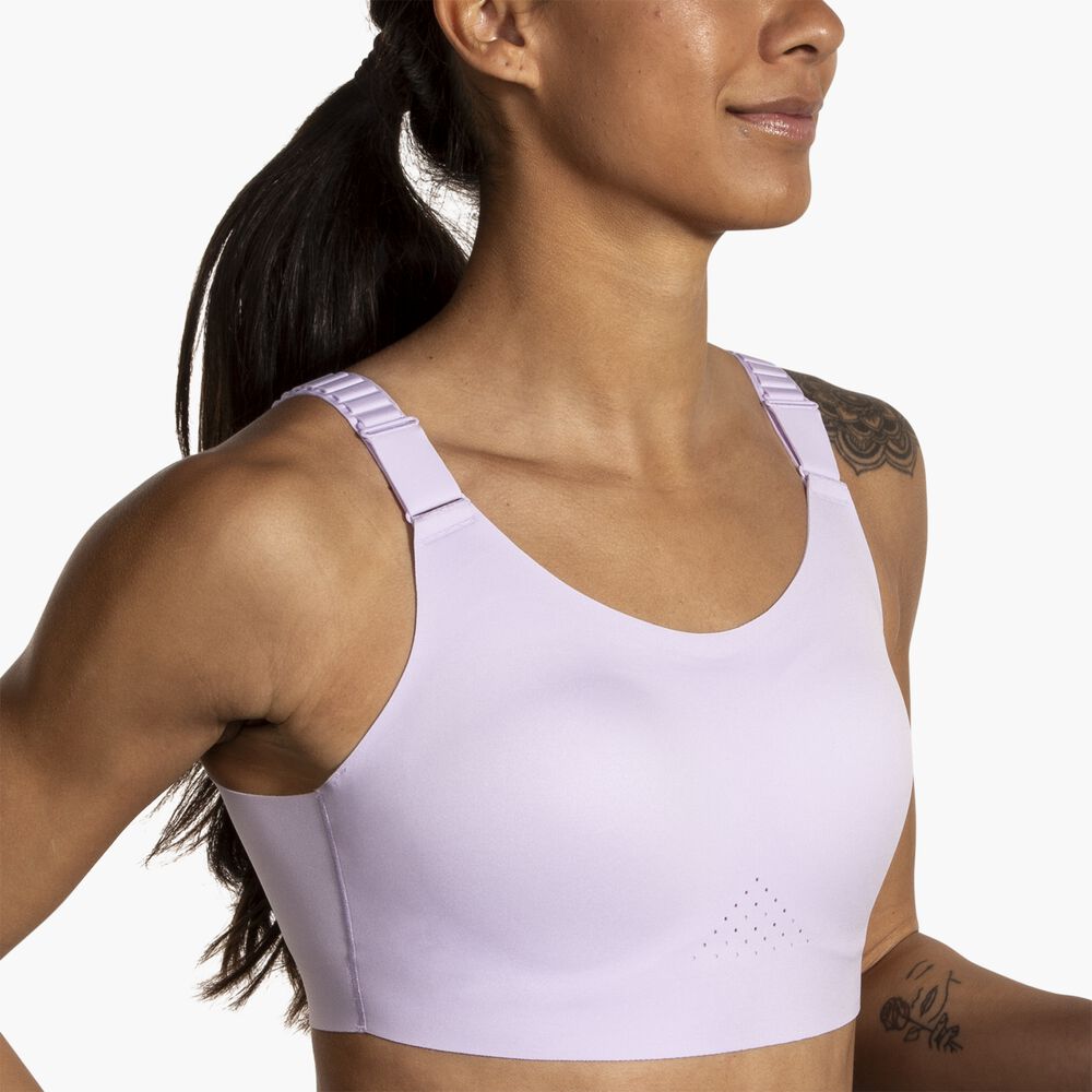 Brooks Scoopback 2.0 Sports Bra - Hellviolett