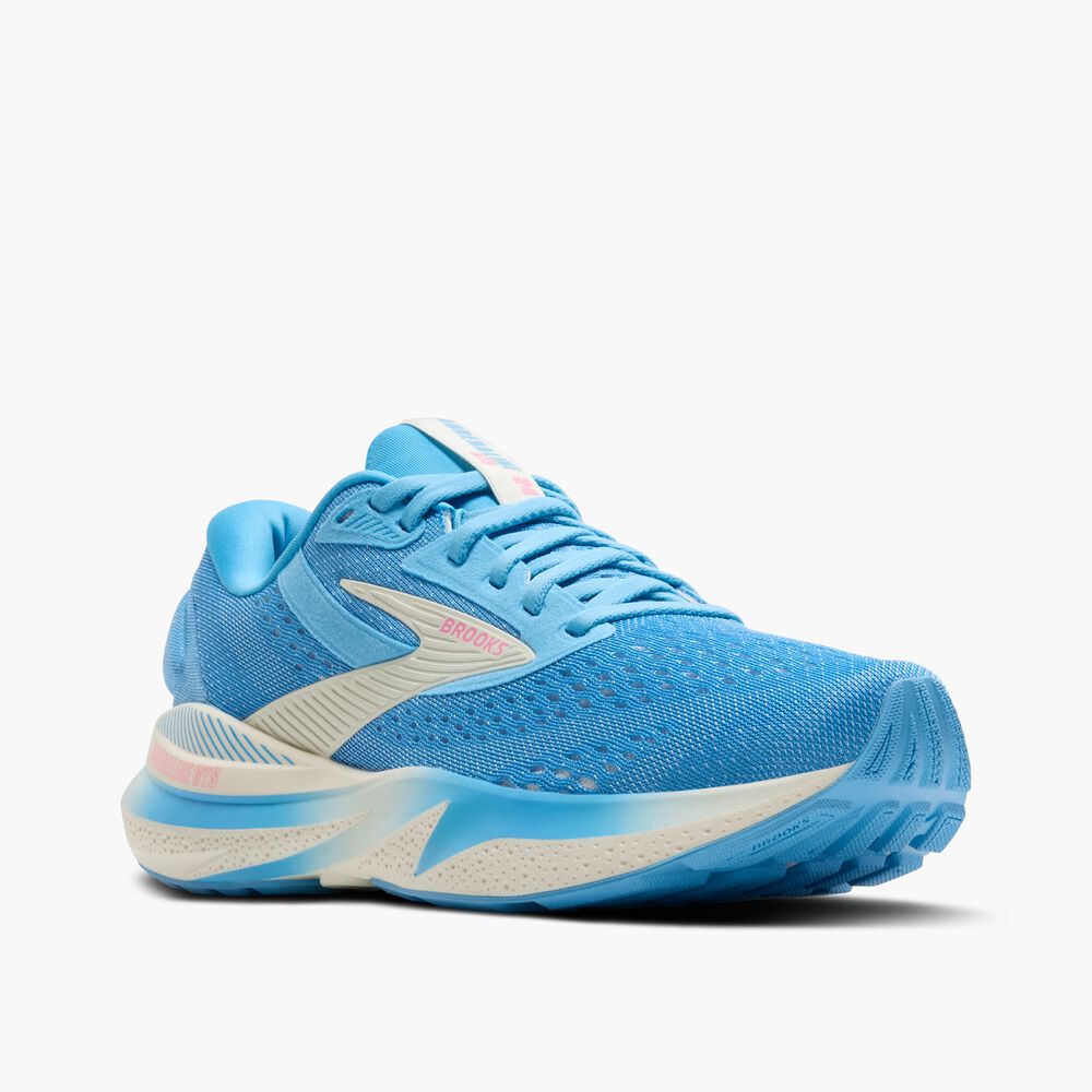 Brooks Adrenaline GTS 24 - Bonnie Blue/Grau/Pink