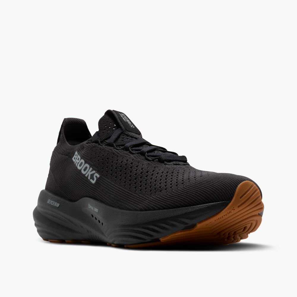 Brooks Glycerin StealthFit 22 - Schwarz/Schwarz