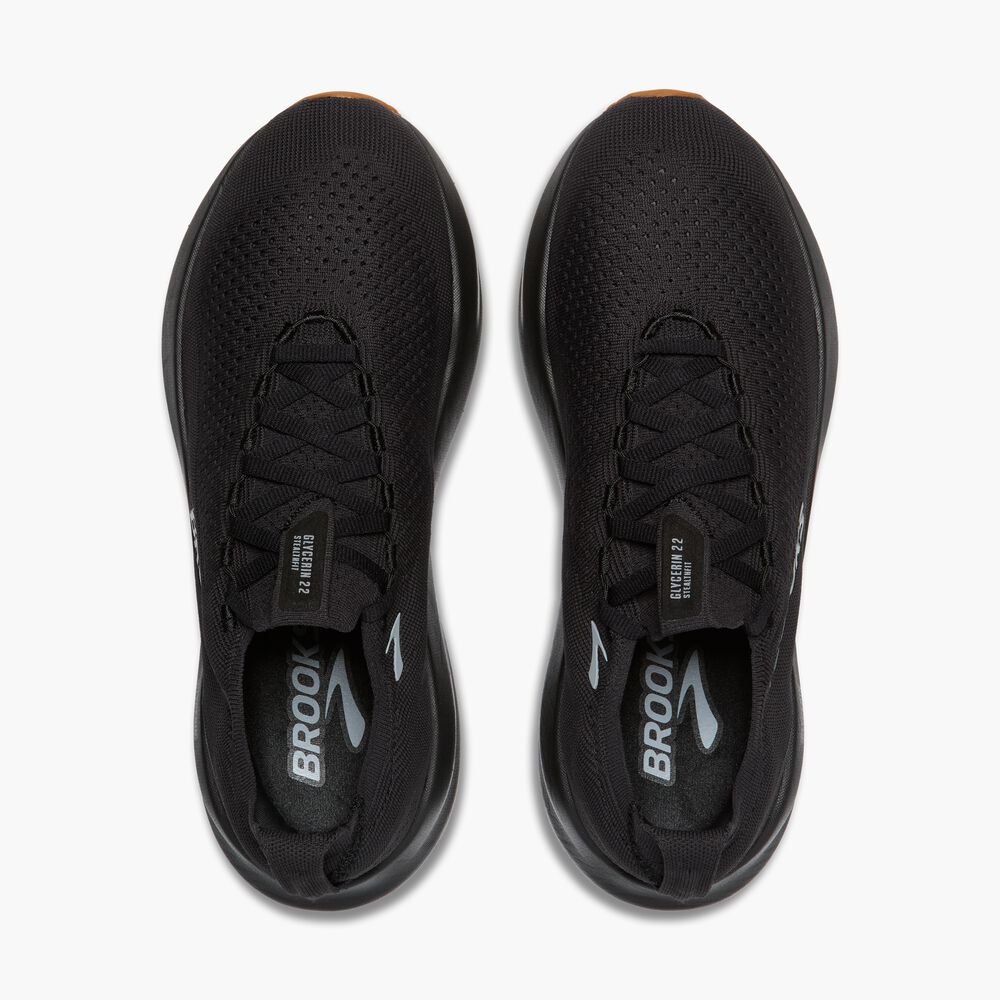 Brooks Glycerin StealthFit 22 - Schwarz/Schwarz