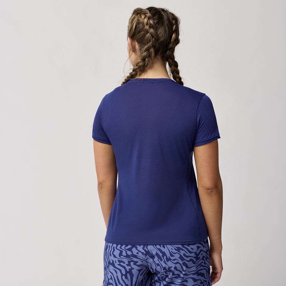 Brooks Distance Short Sleeve 3.0 - Mitternacht/Gute Laufstimmung