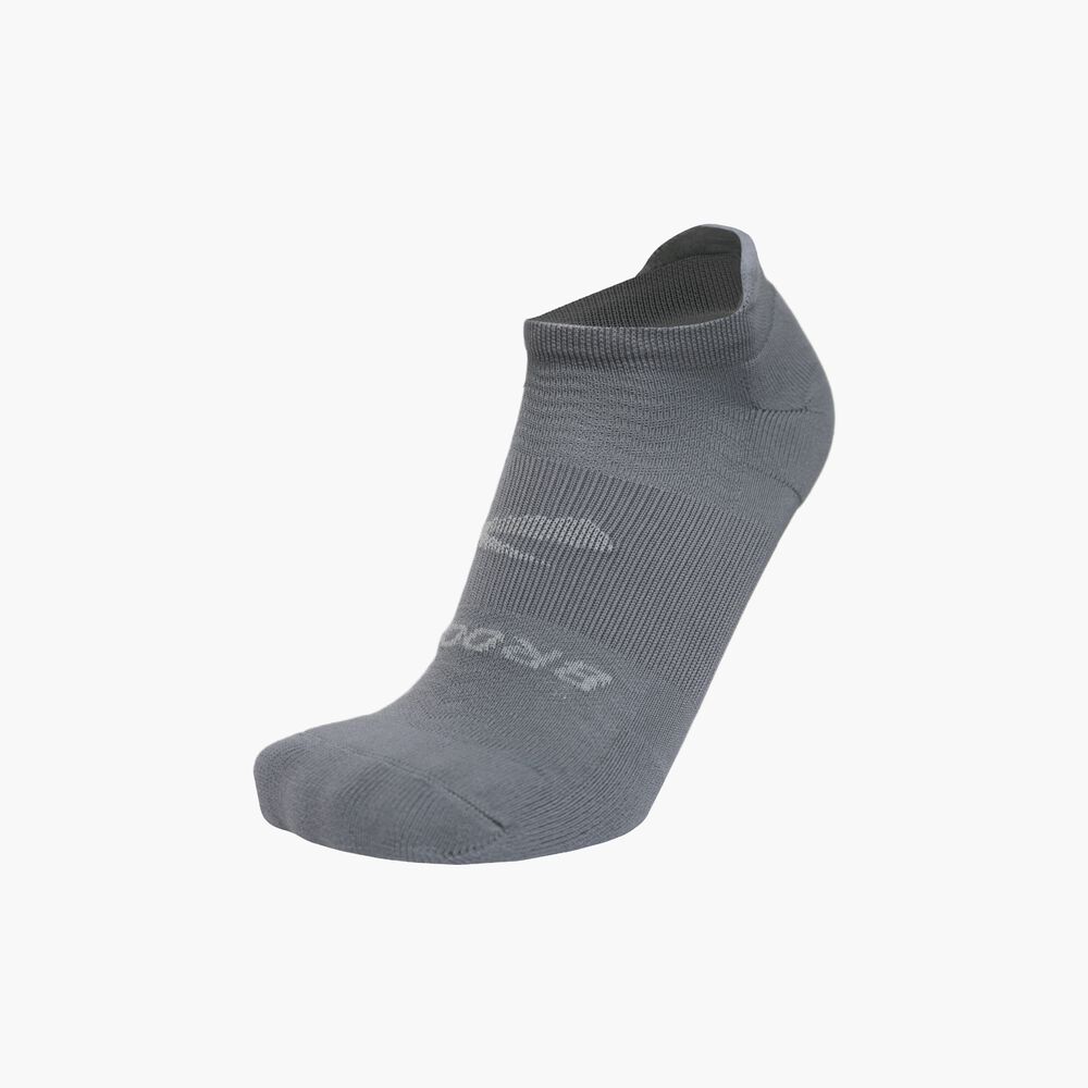 Brooks Run-In No Show 6-Pack - Asphalt/Weiß/Schwarz
