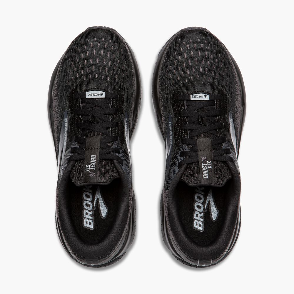 Brooks Ghost 16 GTX - Schwarz/Schwarz/Ebony