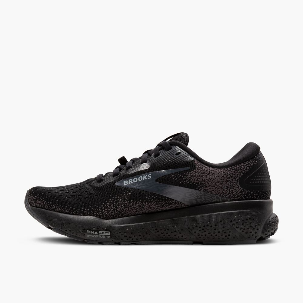 Brooks Ghost 16 GTX - Schwarz/Schwarz/Ebony