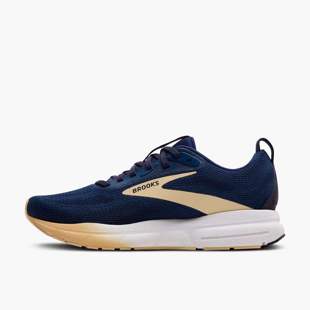 Brooks Trace 4 - Marineblau/Aprikose/Peacoat