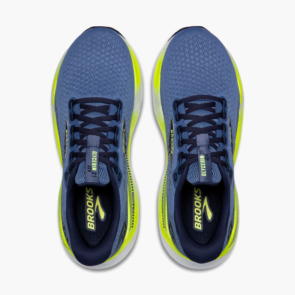 Brooks Glycerin GTS 21 - Blau/Peacoat/Nightlife