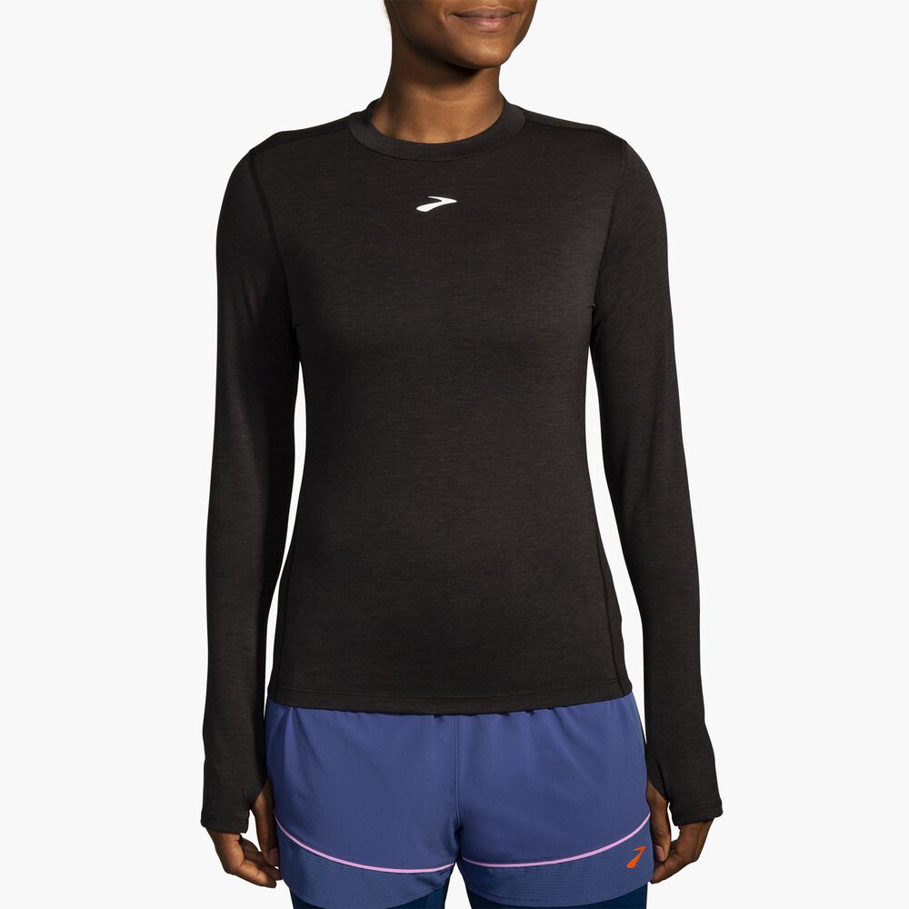 Brooks High Point Long Sleeve - Schwarz