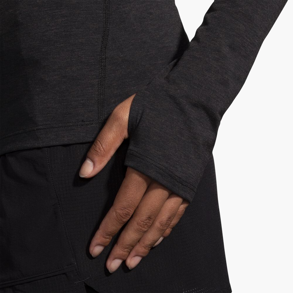 Brooks High Point Long Sleeve - Schwarz
