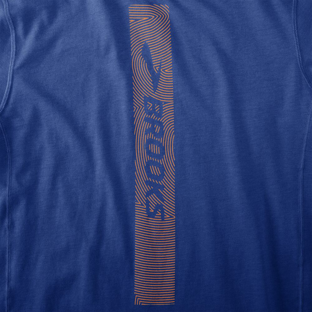 Brooks Distance Long Sleeve 2.0 - Htr Aegean/Brooks Trail