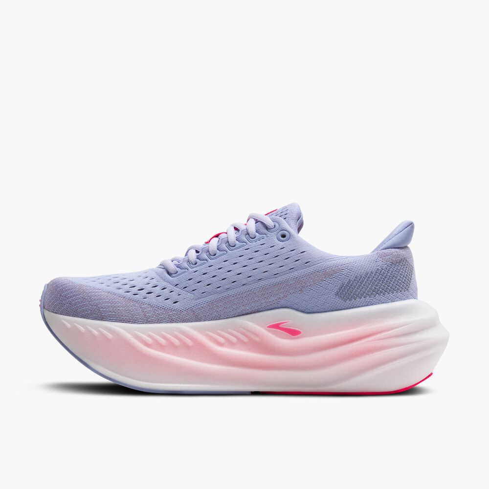 Brooks Glycerin Max - Blaureiher/Diva Pink/Weiß