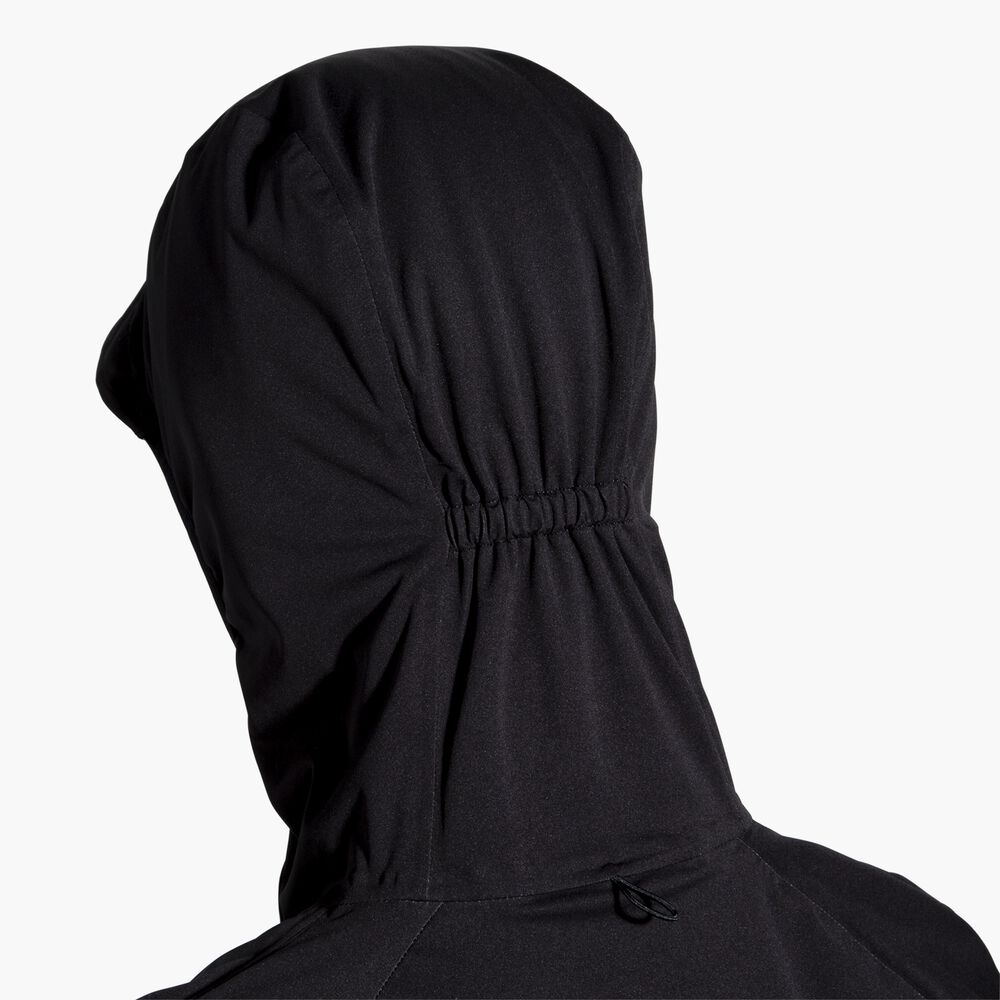 Brooks High Point Waterproof Jacket - Schwarz