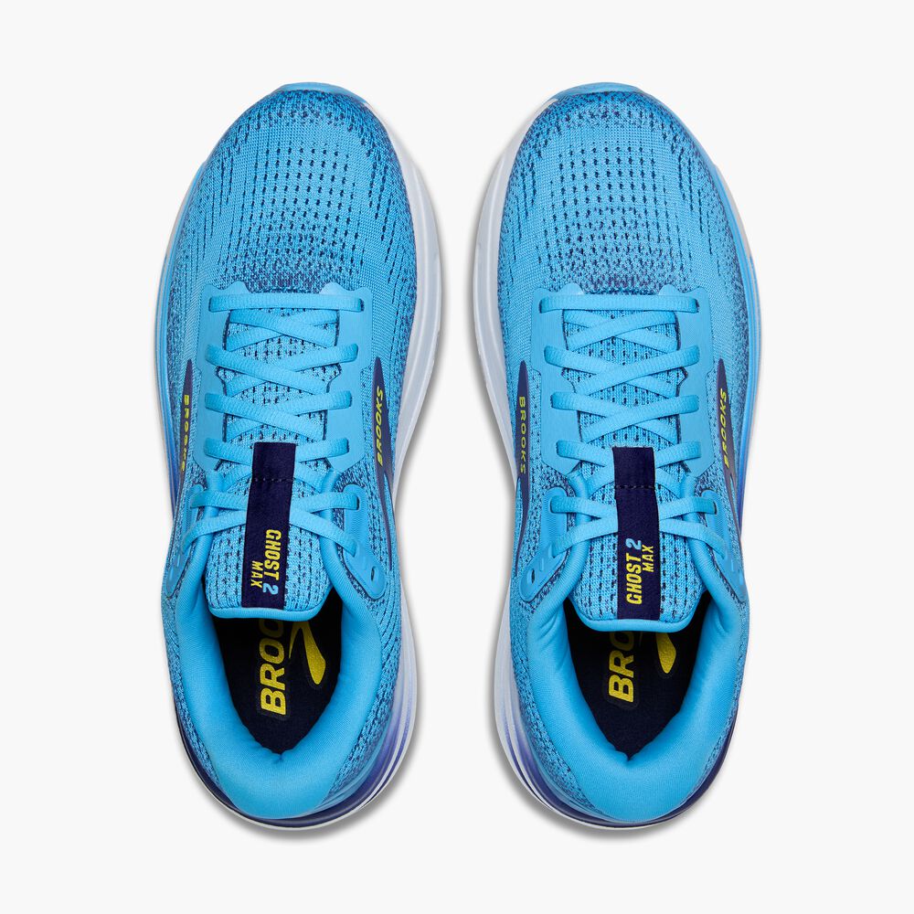 Brooks Ghost Max 2 - Bonnie Blue/Blue Ribbon/Gelb