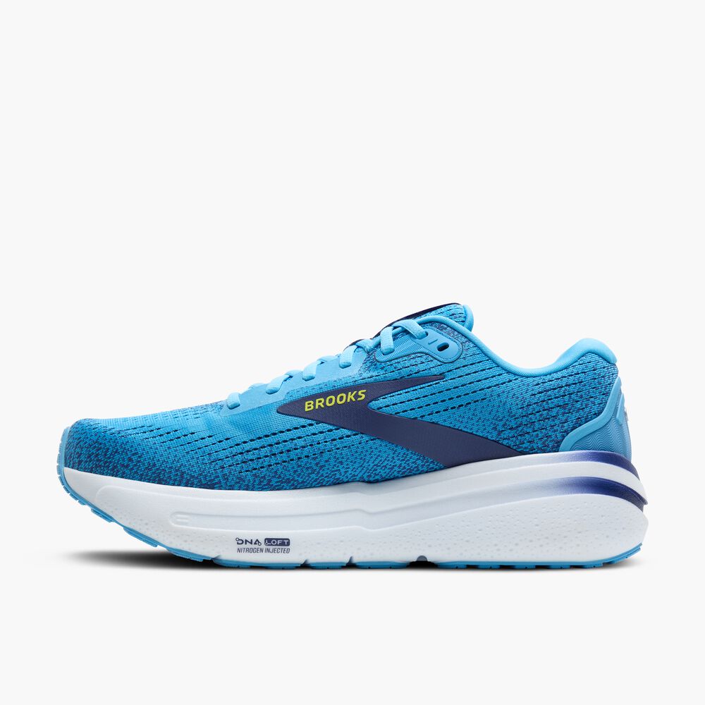 Brooks Ghost Max 2 - Bonnie Blue/Blue Ribbon/Gelb