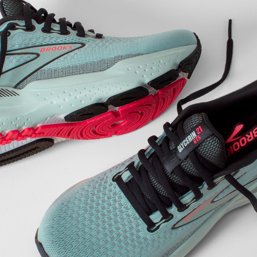 Brooks Glycerin GTS 21 - Wolken/Schwarz/Pink