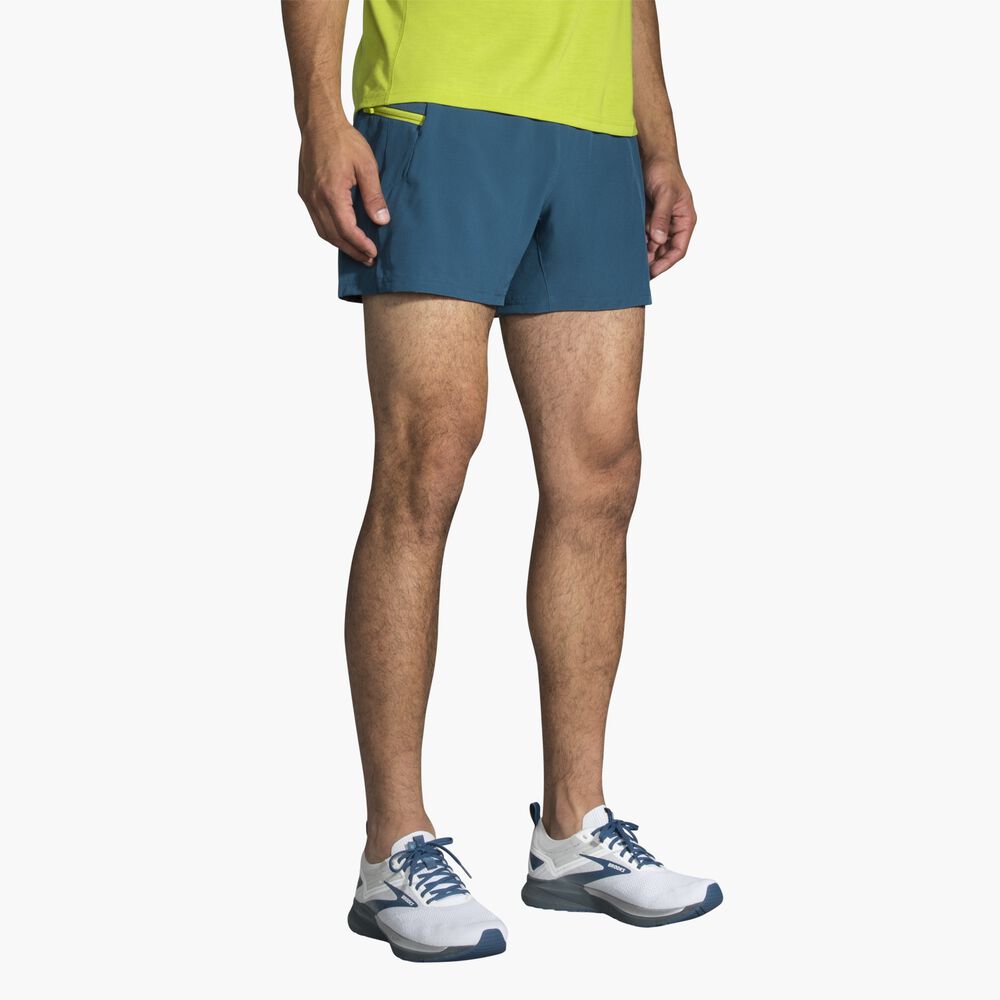 Brooks Sherpa 5" 2-in-1 Short - Alpin/Helles Moos