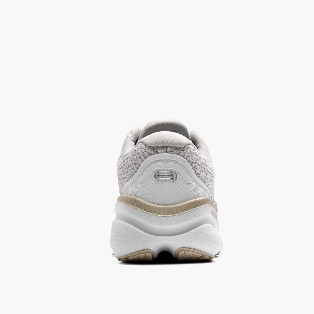 Brooks Ghost Max 2 - Weiß/Pelikan/Austernblau