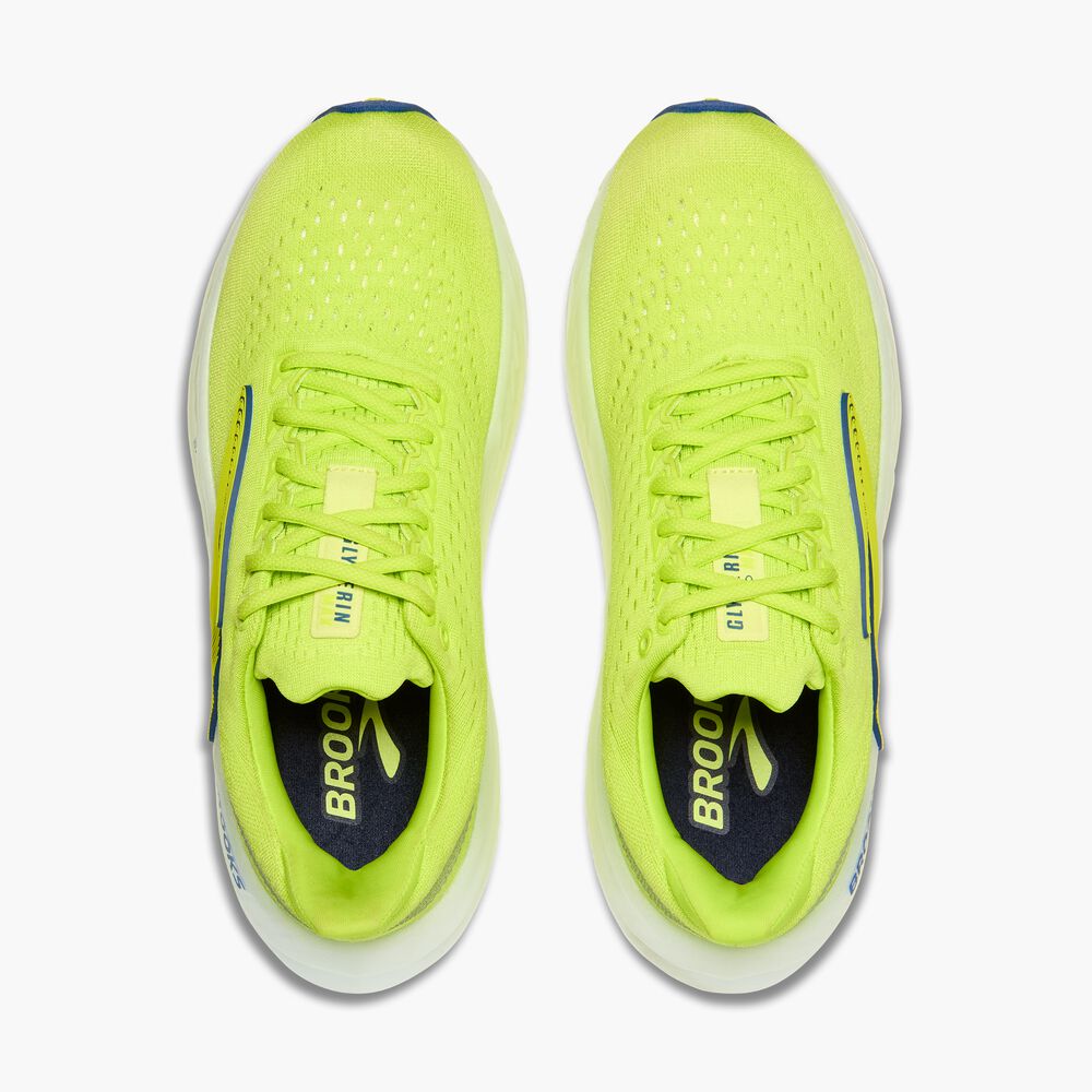 Brooks Glycerin Max - Limette/Marineblau Pfingstrose/Weiß