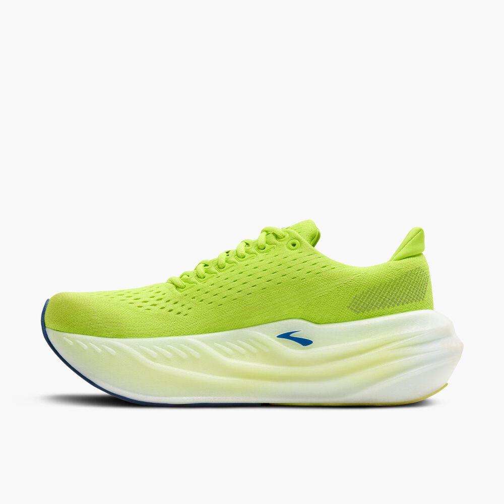 Brooks Glycerin Max - Limette/Marineblau Pfingstrose/Weiß
