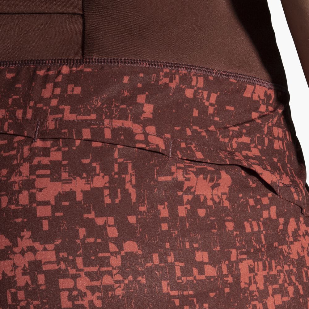 Brooks Chaser 5" Short - Run Raisin Glitch Print