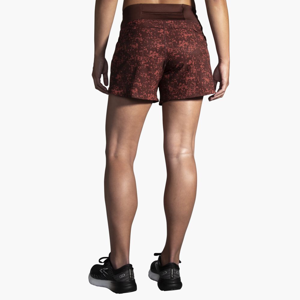 Brooks Chaser 5" Short - Run Raisin Glitch Print