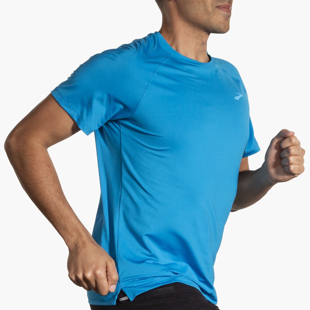 Brooks Atmosphere Short Sleeve 2.0 - Cerulean