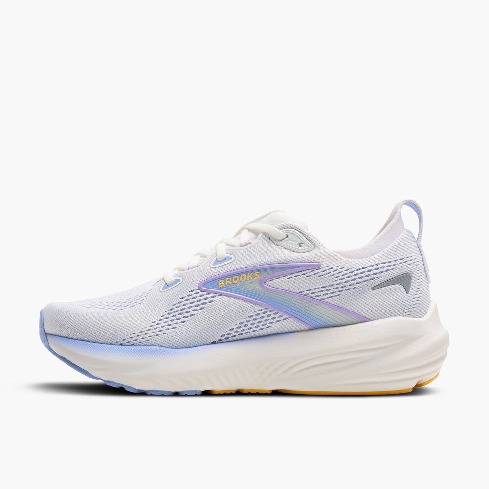Brooks Glycerin 22 - Weiß/Blaureiher/Aprikose