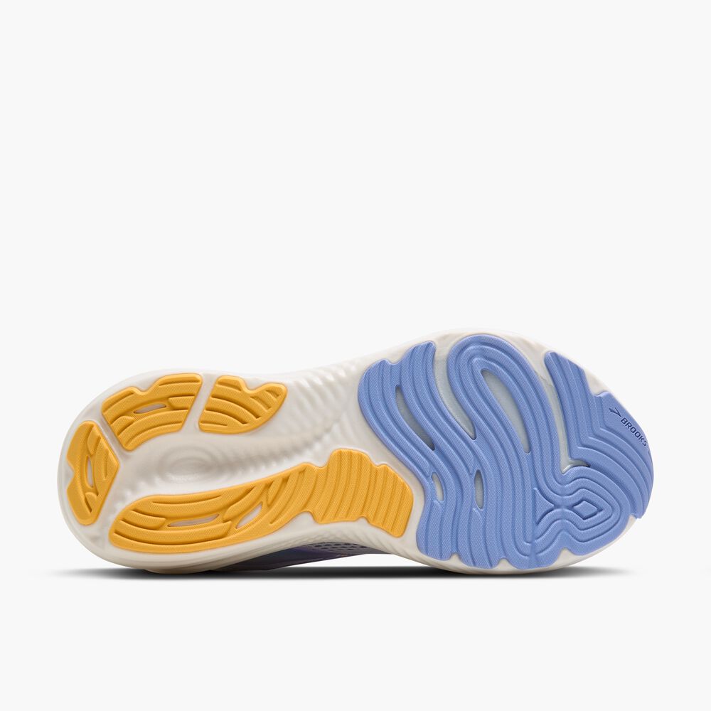 Brooks Glycerin 22 - Weiß/Blaureiher/Aprikose