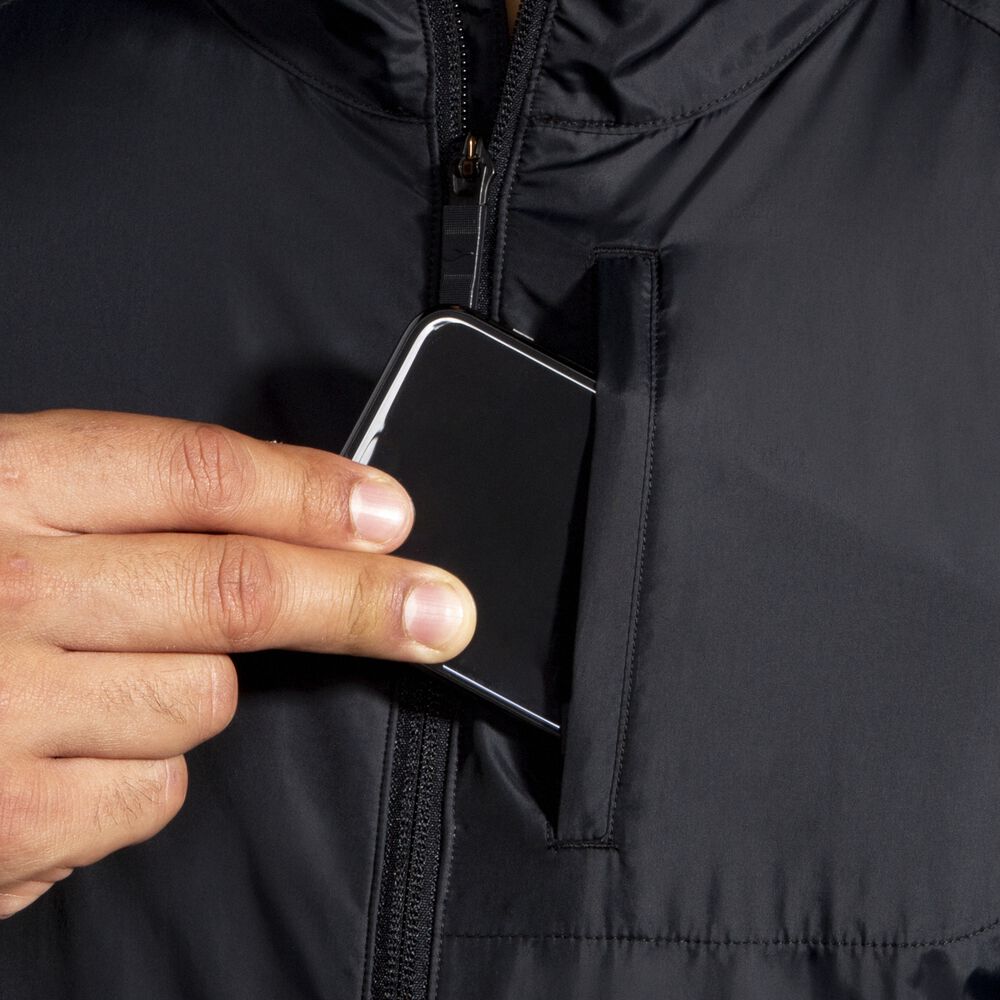 Brooks Fusion Hybrid Jacket - Schwarz
