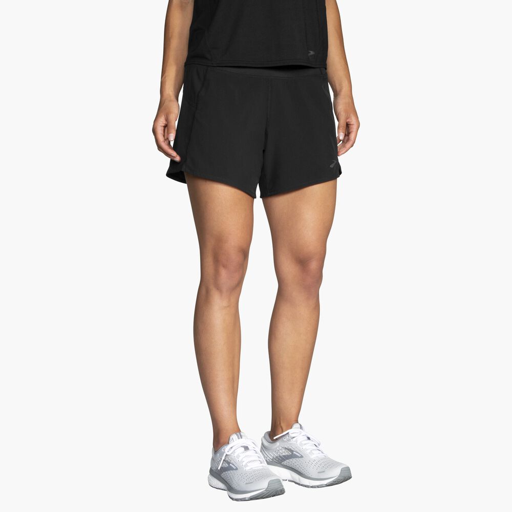 Brooks Chaser 5" Short - Schwarz