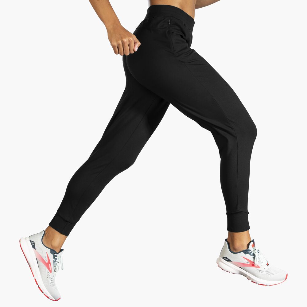 Brooks Momentum Thermal Pant - Schwarz