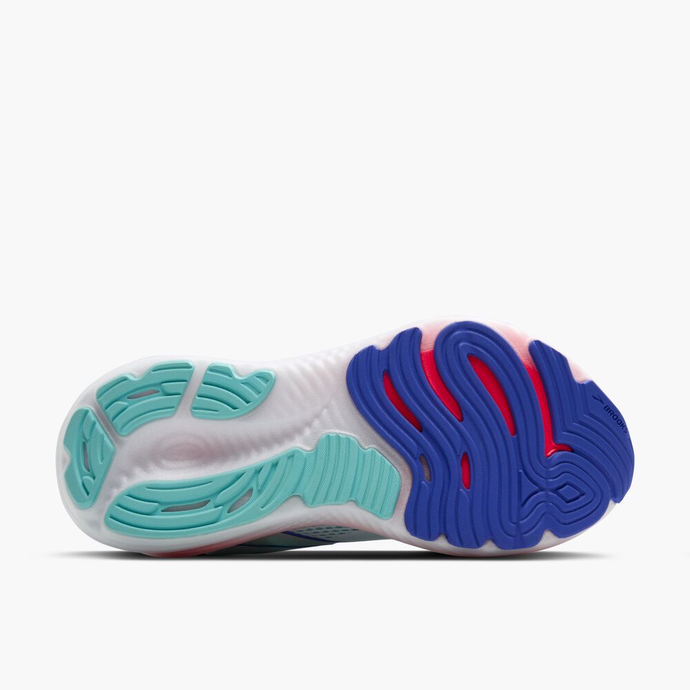 Brooks Glycerin 22 - Weiß/Limpet Shell/Amparo Blue