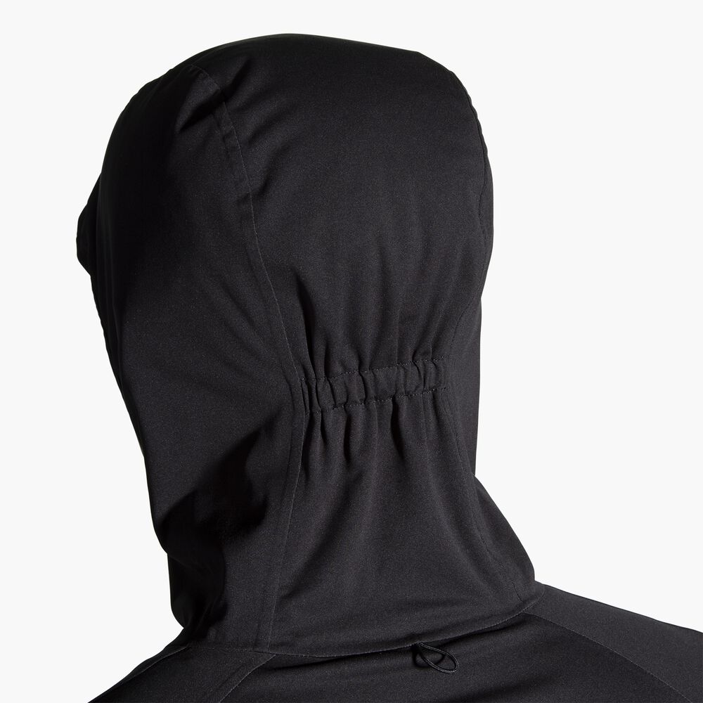 Brooks High Point Waterproof Jacket - Schwarz