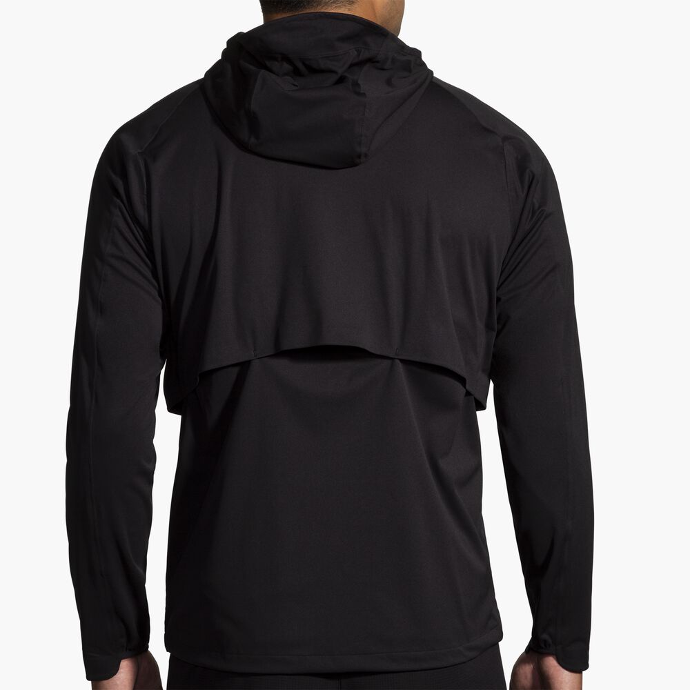 Brooks High Point Waterproof Jacket - Schwarz
